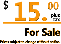 $15.00